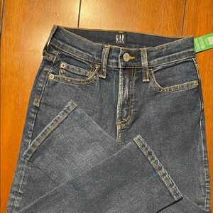 GAP Denim. Kids stretch classic 5 pocket jeans Classic Indigo Straight Leg Jeans